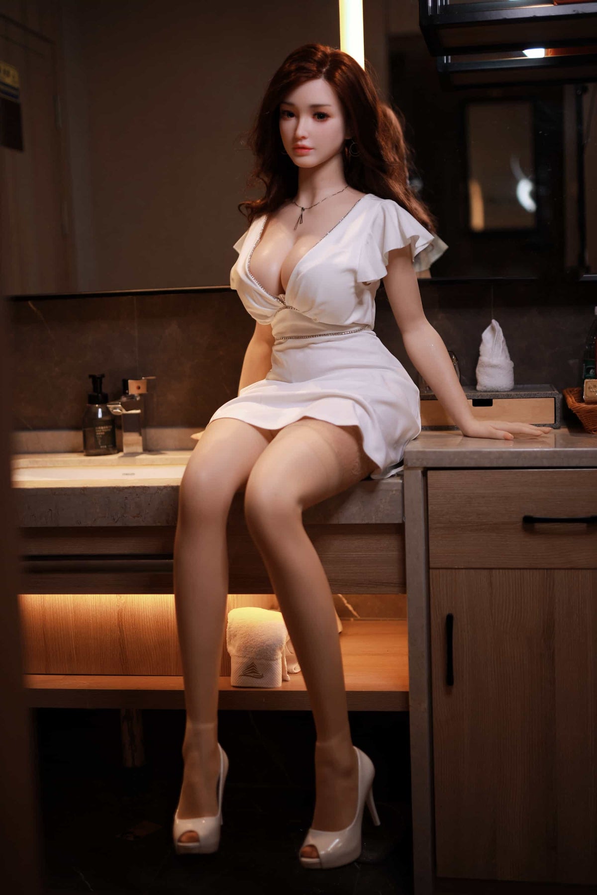 Lingyue: 163Cm Chinese Curvy Silicon Sex Dolls