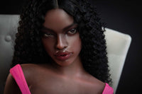 Aria: 165Cm Black Girl Silicon Sex Dolls