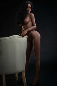 Aria: 165Cm Black Girl Silicon Sex Dolls
